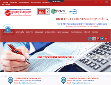 Tablet Screenshot of dichthuatchaua.com